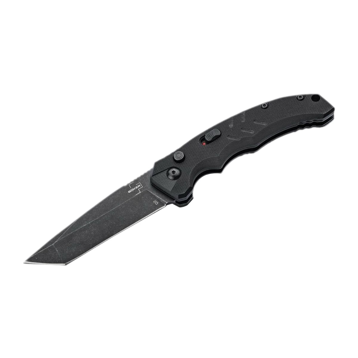 Boker Plus Intention II Tanto Auto/Folding Knife Tanto, Brown
