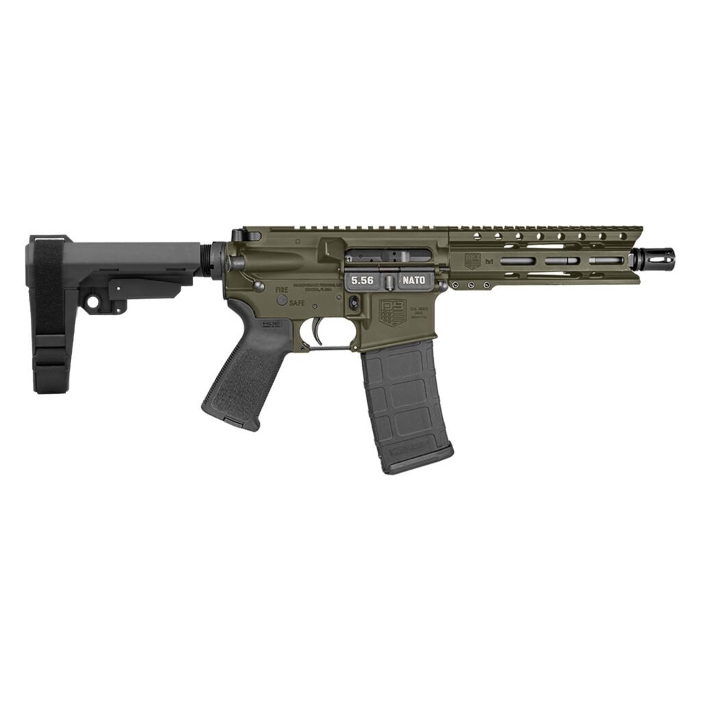Diamondback Carbon DB-15 5.56 NATO AR Pistol - OD Green