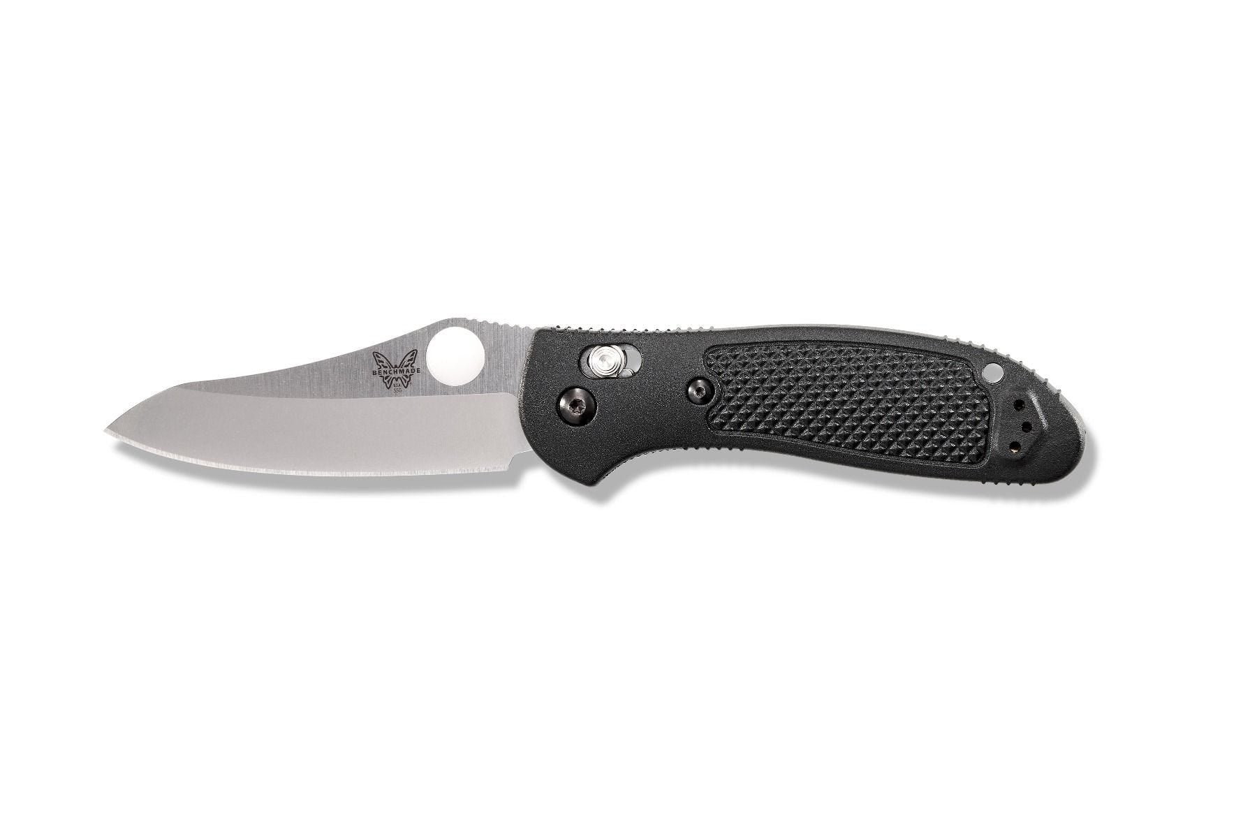 Benchmade Griptilian 3.45" Sheepsfoot Folding Knife, Satin - 550-S30V