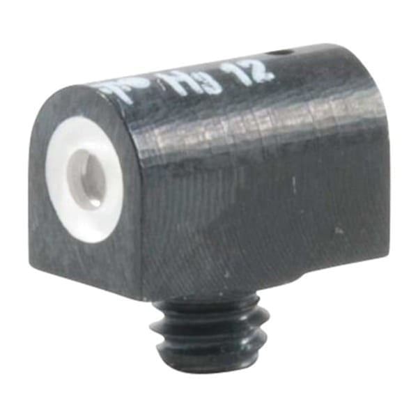 Marble Arms #5-40 Thread 3/32" Shank Tritium Shotgun Bead Sight Front, White