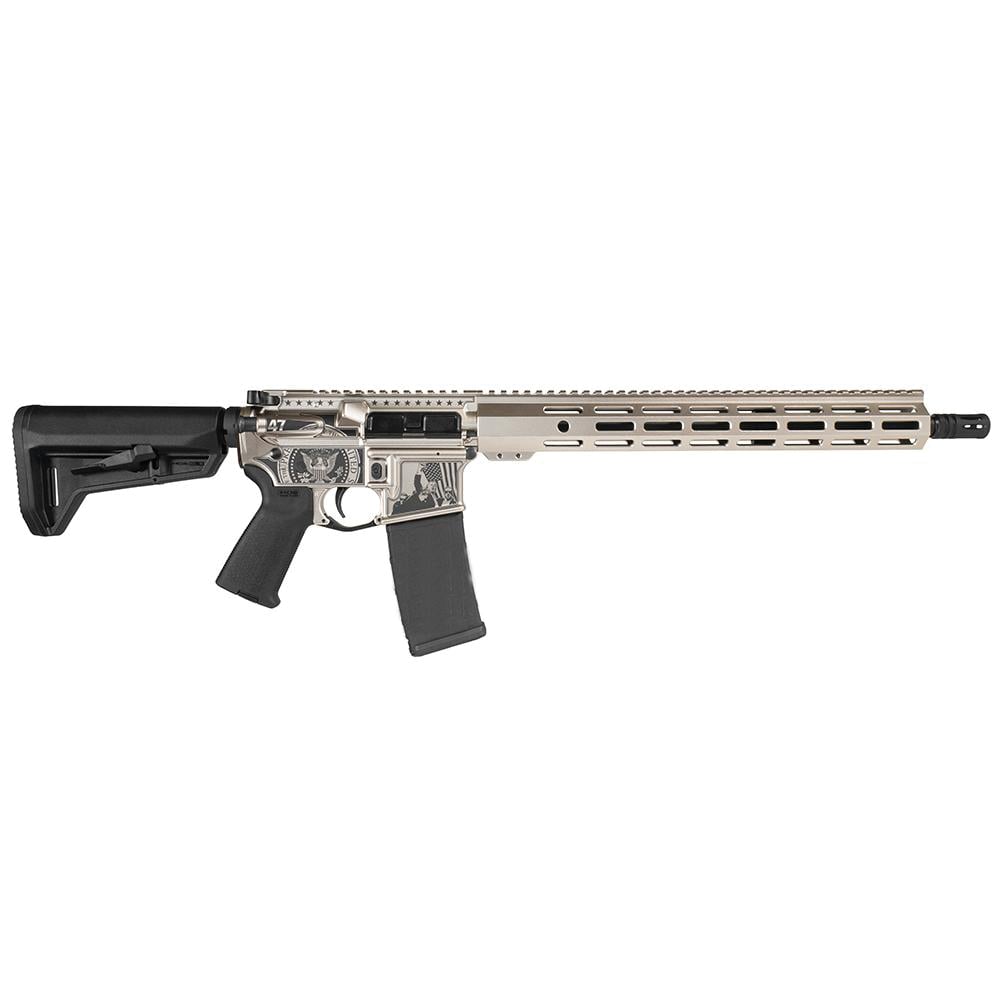Shark Coast Tactical Trump 3.0 16" .223 Remington/5.56x45mm Rifle, Tungsten