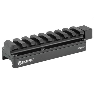 Kinetic Development Group SIDELOK Universal Scope Riser Fits Picatinny, Black - SID5-100