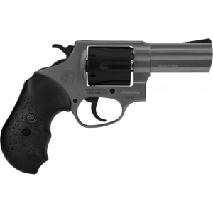ROSSI RP63 357 Mag / 38 Special 3" 6rd Revolver | Tungsten w/ Black Rubber Grips