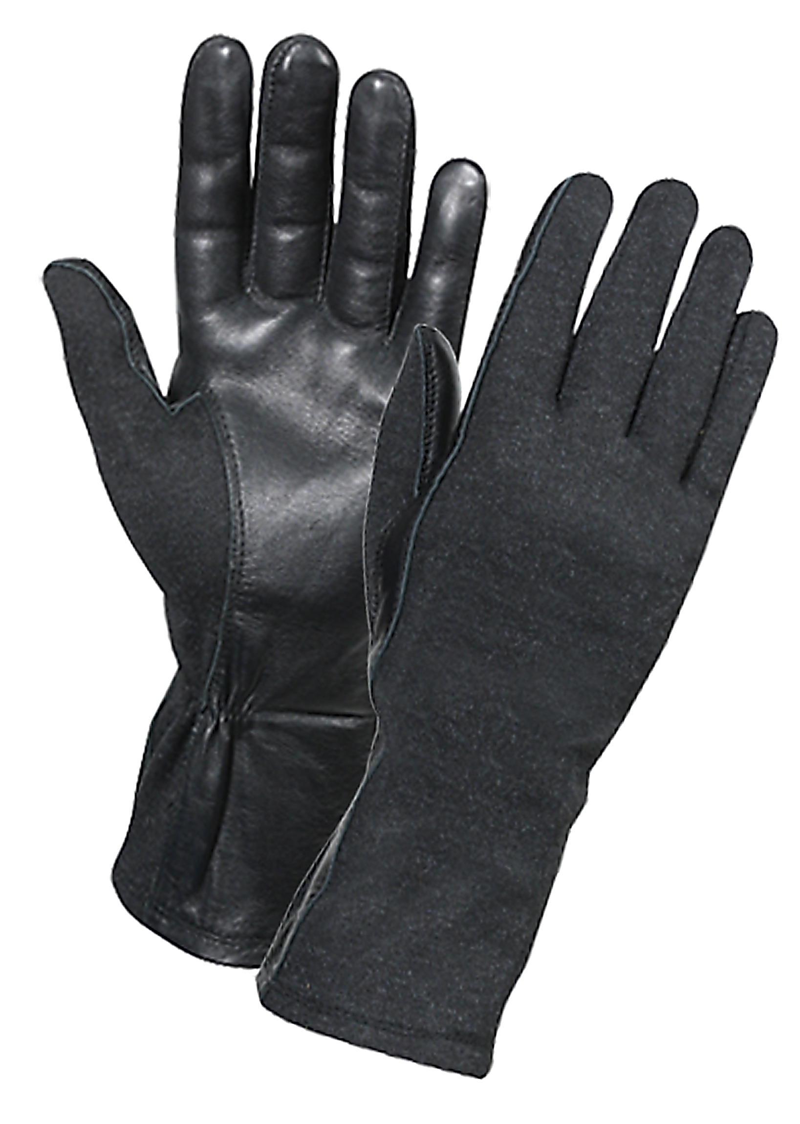 Rothco G.I. Type Flame Heat Resistant Flight Gloves - Black, 10