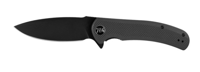 704 Gear Urban Ranger EDC Folding Pocket Knife  FS 3.74" Blade, Black