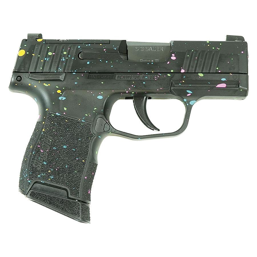 Sig Sauer P365 Optic-Ready Multi Color Paint 9mm 3.10" 10rds, Black