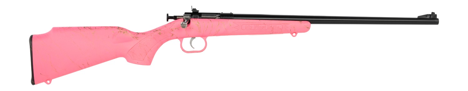 Davey Crickett KSA2341 22LR Gen2 Pink Bolt Action Rifle