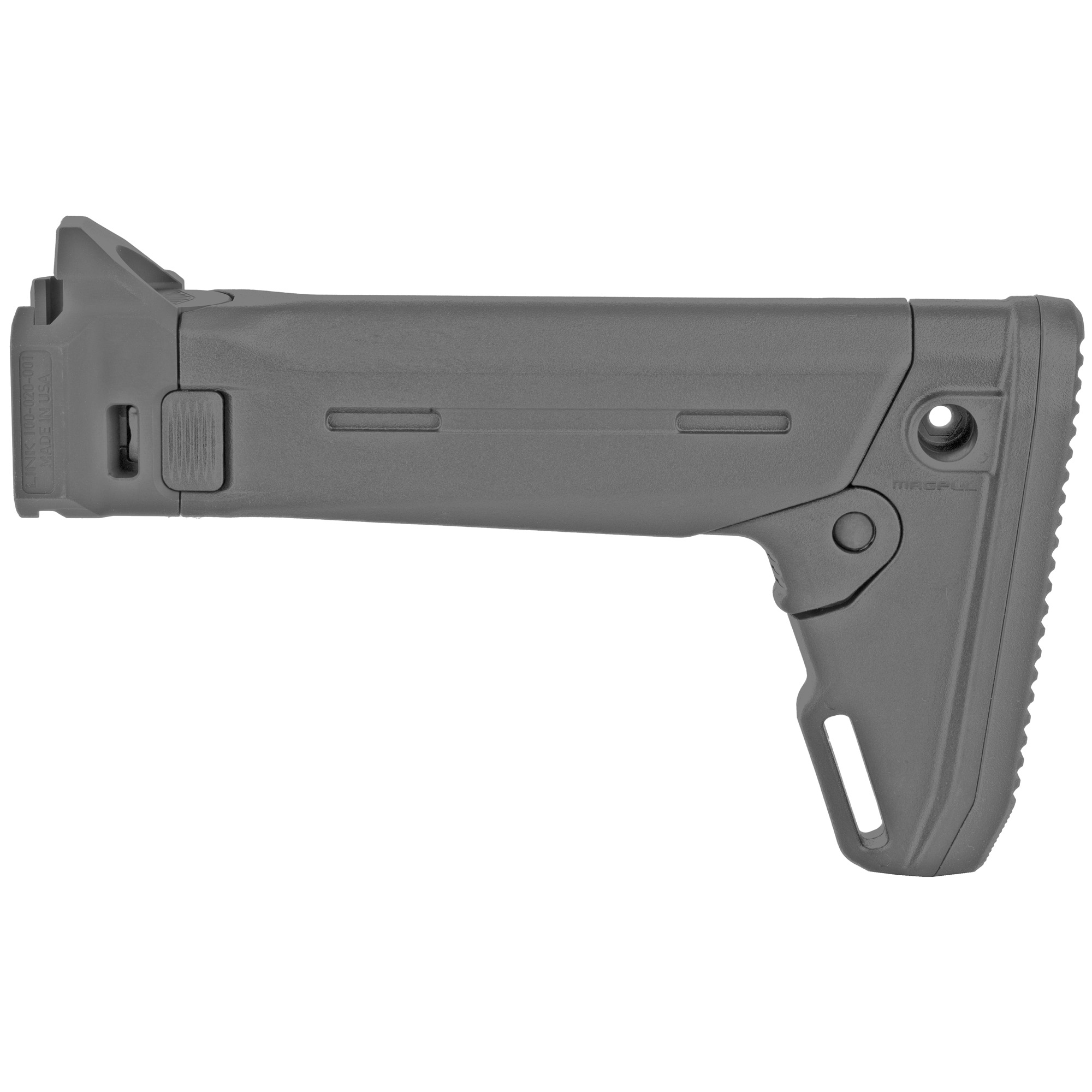 Reptilia LINK, Stock Adapter, Black, Magpul Zhukov folding stock Included, fits CZ Scorpion EVO 3