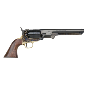 Pietta 1851 Navy Yank Black Powder Revolver 44 Caliber 7.5" Blued Barrel Case Hardened Frame Walnut Grip