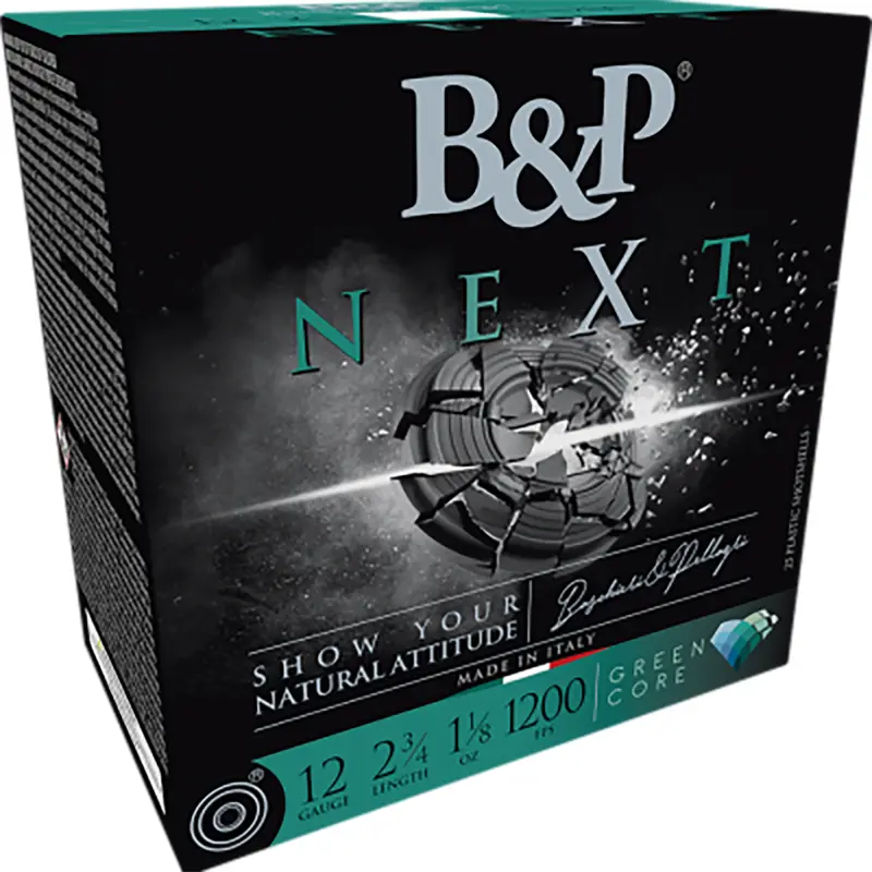 B Ammunition 12B18NX8 Next 12Gauge 2.75" 1 1/8oz 8Shot 25 Per Box/10 Case
