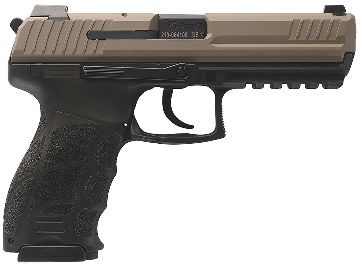 HK P30L V3 9mm Pistol, FDE - 17+1 Capacity