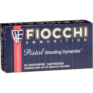 Fiocchi 40SWE Shooting Dynamics 40 S&W 180 GR Jacketed Hollow Point - 50rd Box
