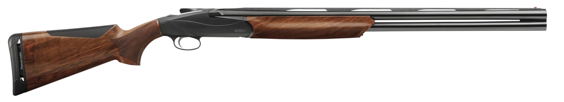 Benelli 828U 12 Gauge 28" 2rd Break Action Over Under Shotgun, Walnut/Black - 10702