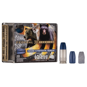 Federal P10SHC1 Premium  10mm Auto 200 gr Solid Core Synthetic 20 Bx/ 10 Cs