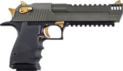 Desert Eagle L6 Series .50 AE - 6" Black Green Cerakote