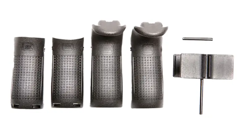 Glock 30822 Backstrap/Beavertail Set Black Polymer