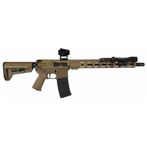 Shark Coast Tactical Sunrise AR-15 Flat Dark Earth 5.56 16 Barrel 30-Rounds w/ Vortex Crossfire