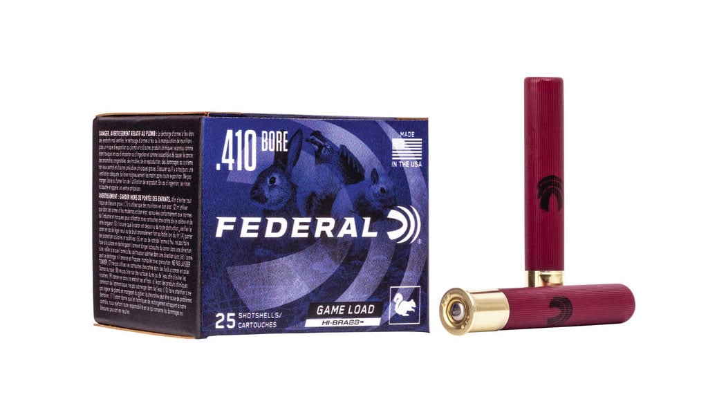 Federal Game Load Upland Hi-Brass 410 Bore Ammo, 25rds - H4135