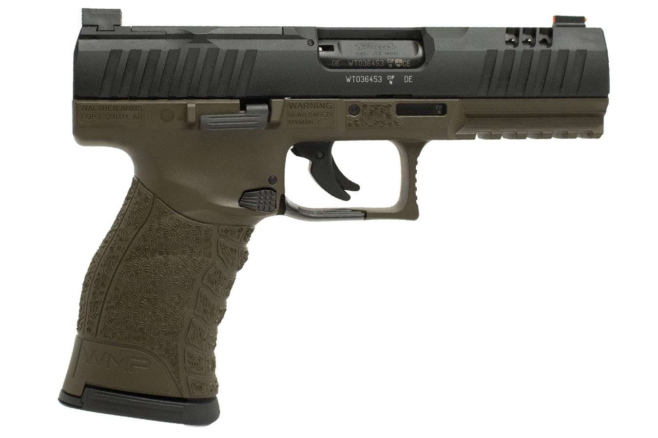 Walther WMP .22 Magnum Semi-Auto Pistol, 15rd