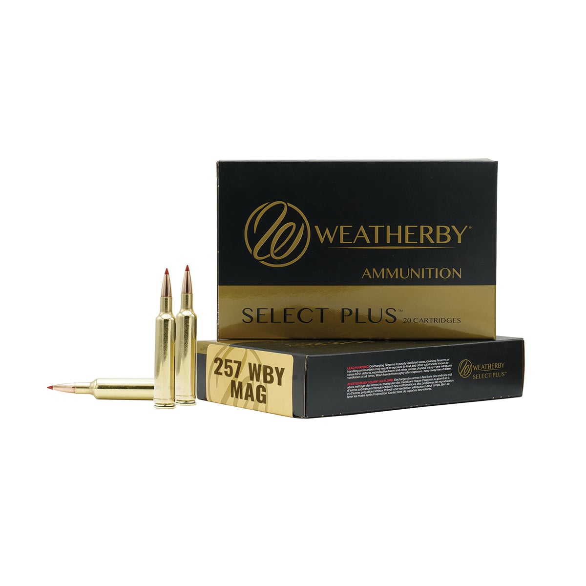 Weatherby Select Plus .257 Weatherby Magnum 100 gr PT 20rds