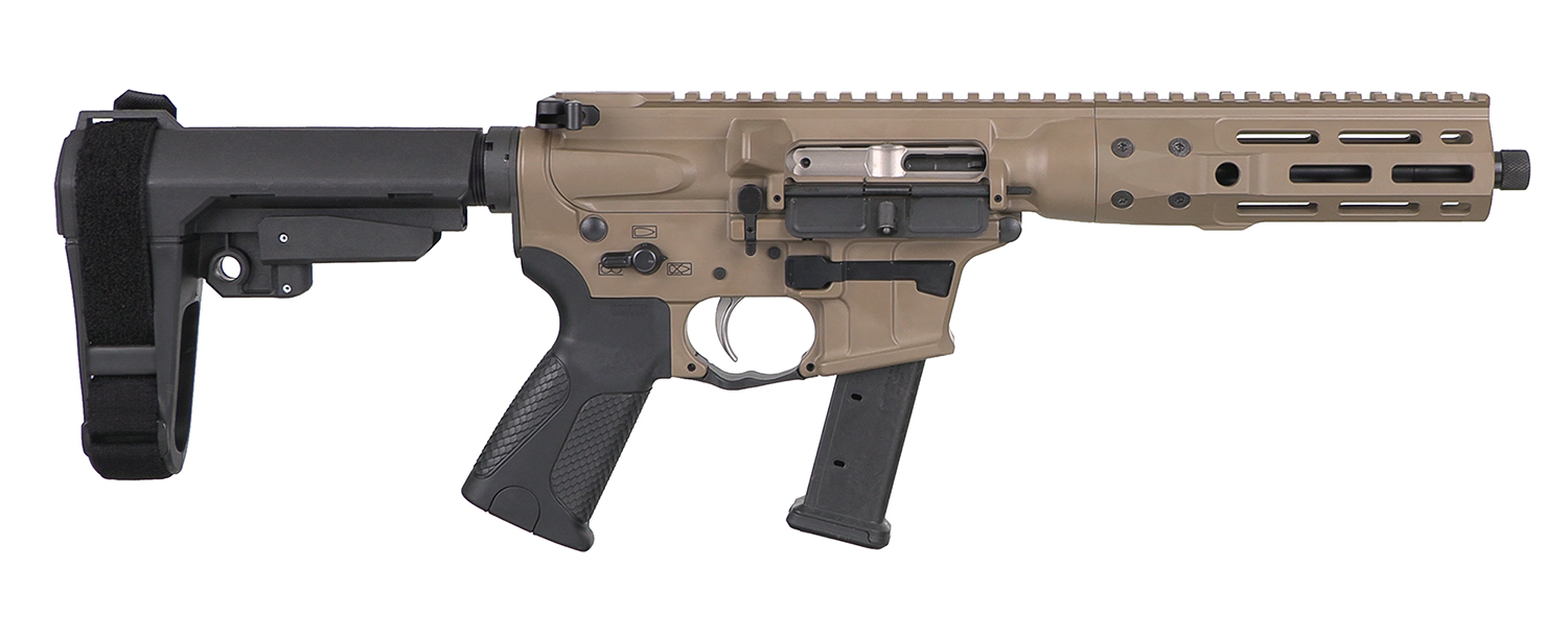 LWRC IC-9 AR Pistol 9mm 8.5" Barrel FDE Anodized