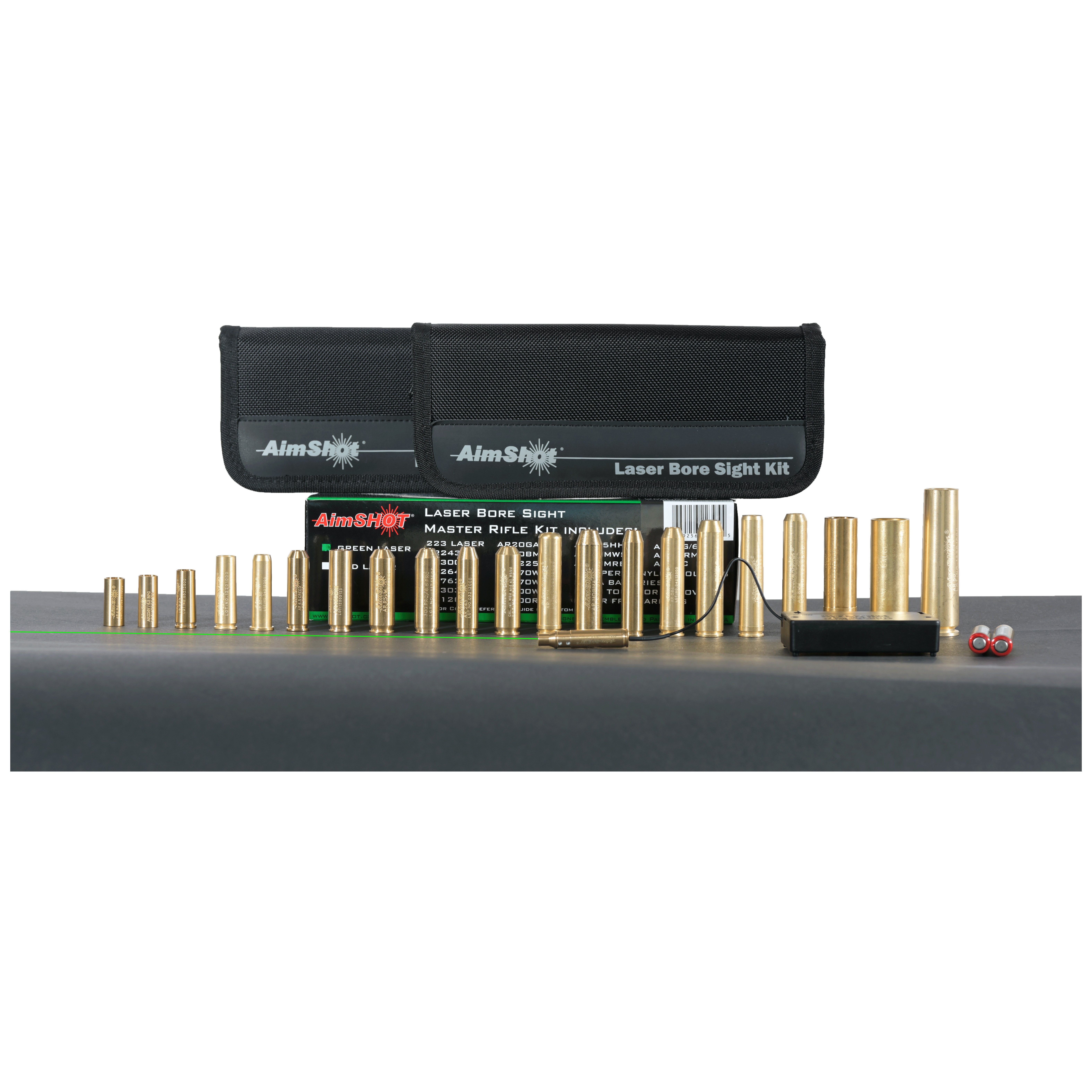 AimShot Master 2 Bore Sight Kit - KT-MASTER2-GREEN