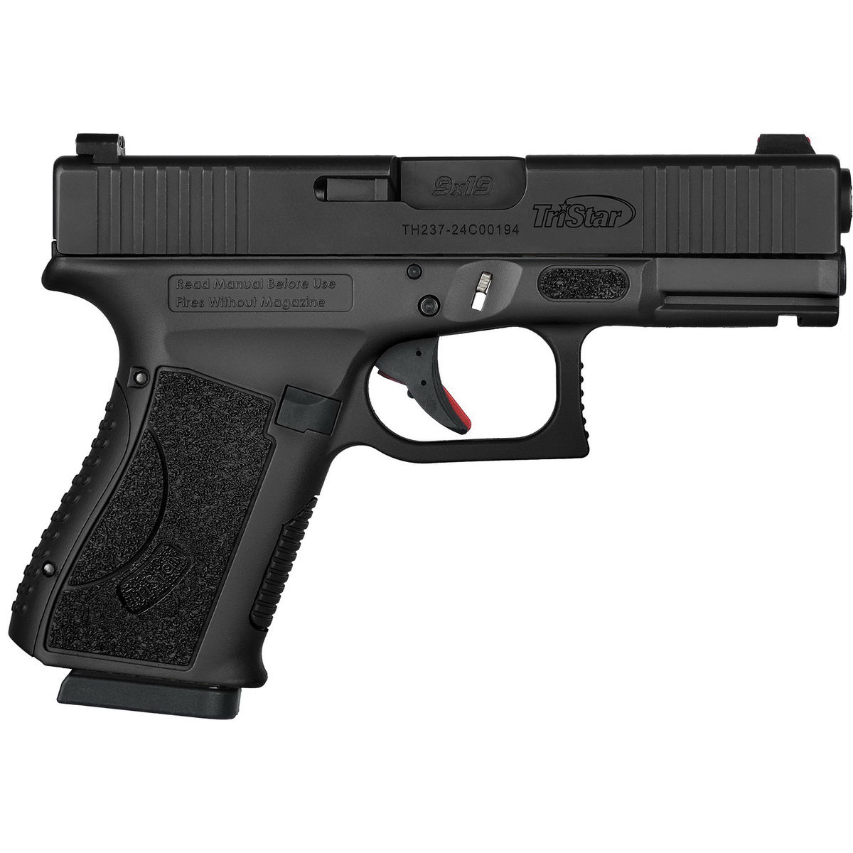 TriStar APOC 9mm 4" 15rds, Black