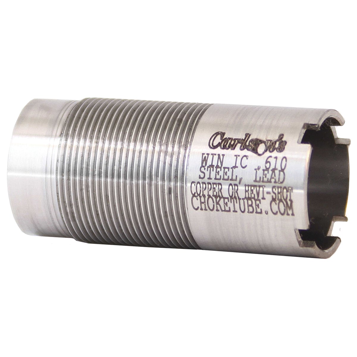 Carlson's Choke Tubes 0.61" 20 Gauge Winchester Flush Improved Cylinder Choke Tube