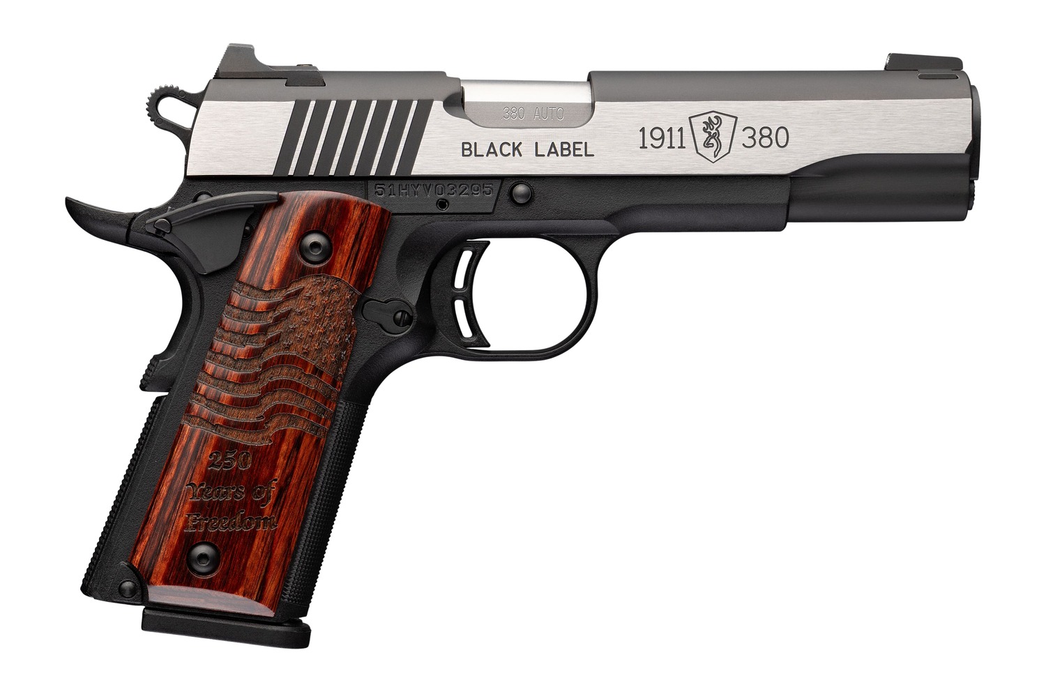 Browning 1911-380 Black Label Medallion Pistol