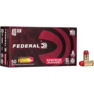 Federal AE10SJ1 American Eagle Syntech Range 10mm 205 gr Total Syntech Jacket Flat Nose (TSF) - 50rd Box