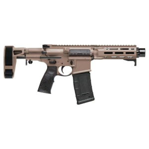 Daniel Defense DDM4 PDW, .300 Blackout, 7 Barrel, 1- 30rd Magazine, CQB Brace, FDE, Pistol