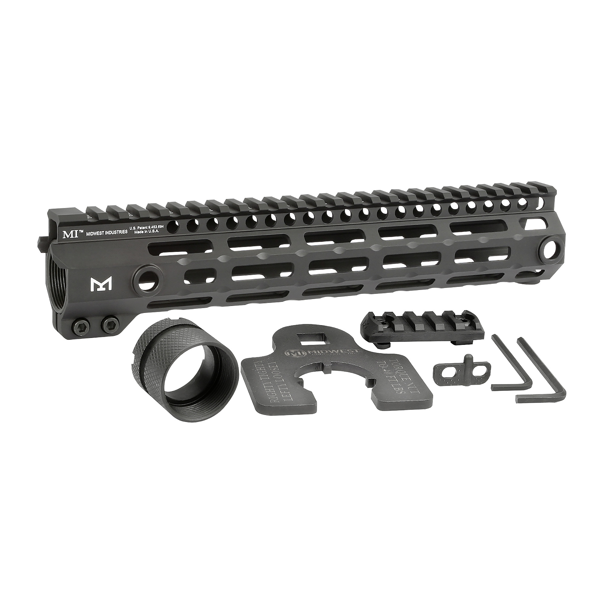 Midwest Industries Gen 4 M-Series AR-15 10.5" M-LOK Handguard - MIG4M105