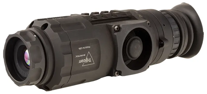 Trijicon EO IRMO100C IR-Patrol IRMO-100 Thermal Matte Black 1x 19mm 640x480, 12 Micron, 30Hz Resolution, Download Card Cable