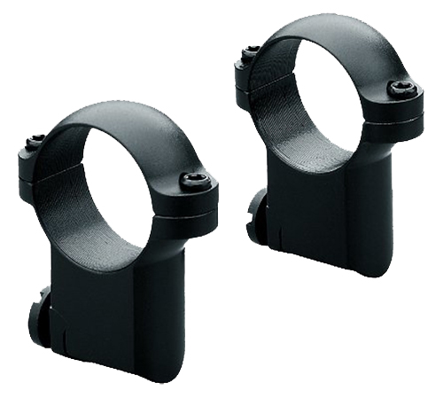 Leupold Ruger #1 and 77/22 1.18" Medium Steel 2-Piece Scope Ring, Matte Black - 51038