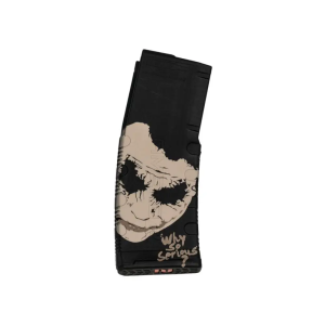 BLACK RAIN LASER ETCHED MAGAZINES 30RD JOKER