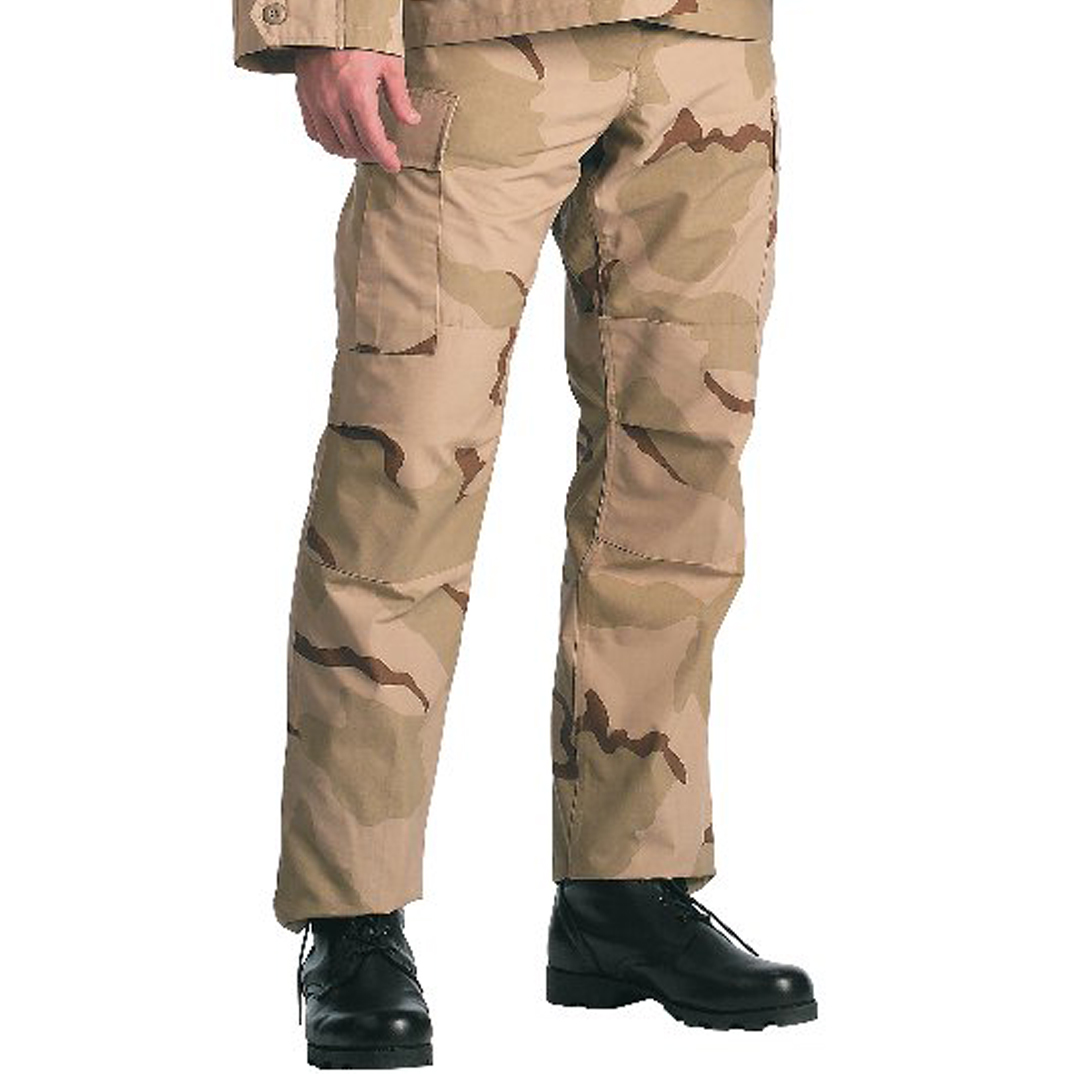 Rothco Tri-Color Desert Swat Cloth Bdu Pants - Small