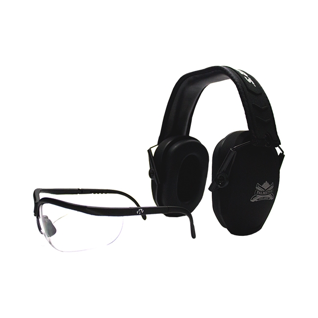 Walker's Ultra Slim Muff & Glasses Combo Kit With PSA Logo - GWP-RSMPASSGL-PSA