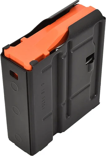 D TACTICAL MAGAZINE 6.5CM - 10RD STEEL BLACK SR25/AR10