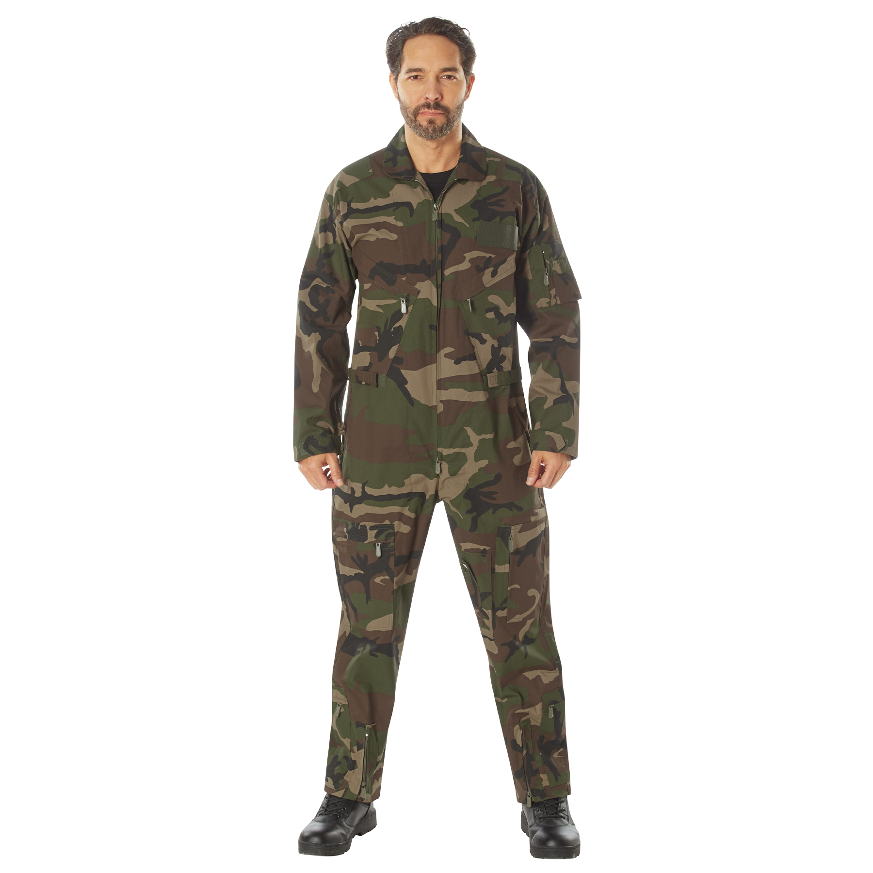Rothco Flightsuit - Woodland Camo, X-Large