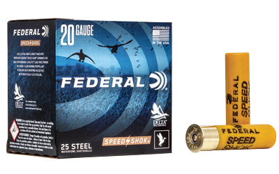 Federal Speed-Shok 20 Gauge 3" #2 Shotgun Shells