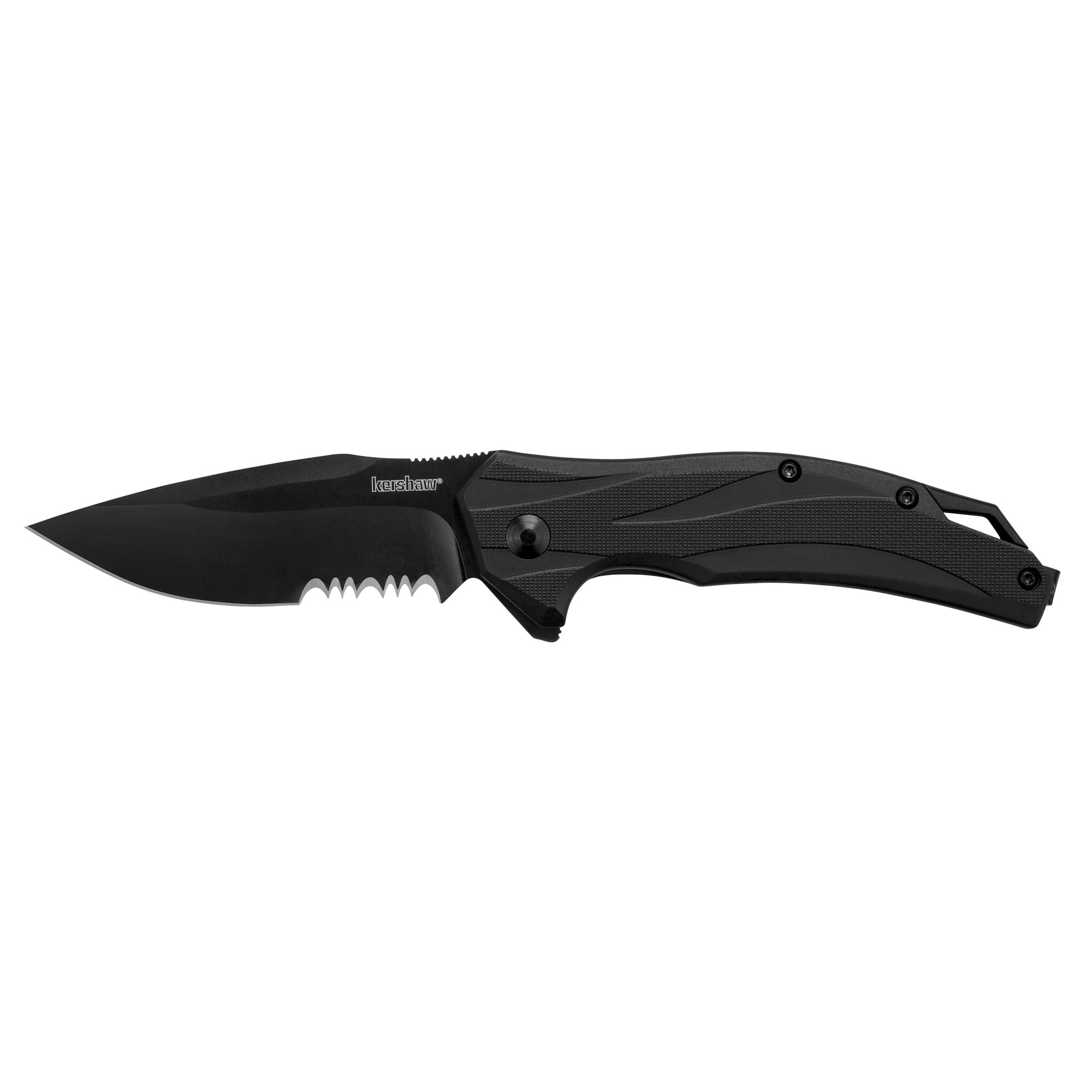 Kershaw Lateral 3.1" Assisted Folding Knife, Black - 1645BLKST
