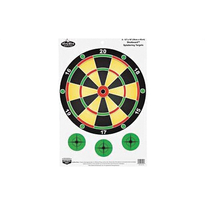 Birchwood Casey Pregame 12"x18" Shotboard Target, Shotboard, 8 Pack - BC-35562