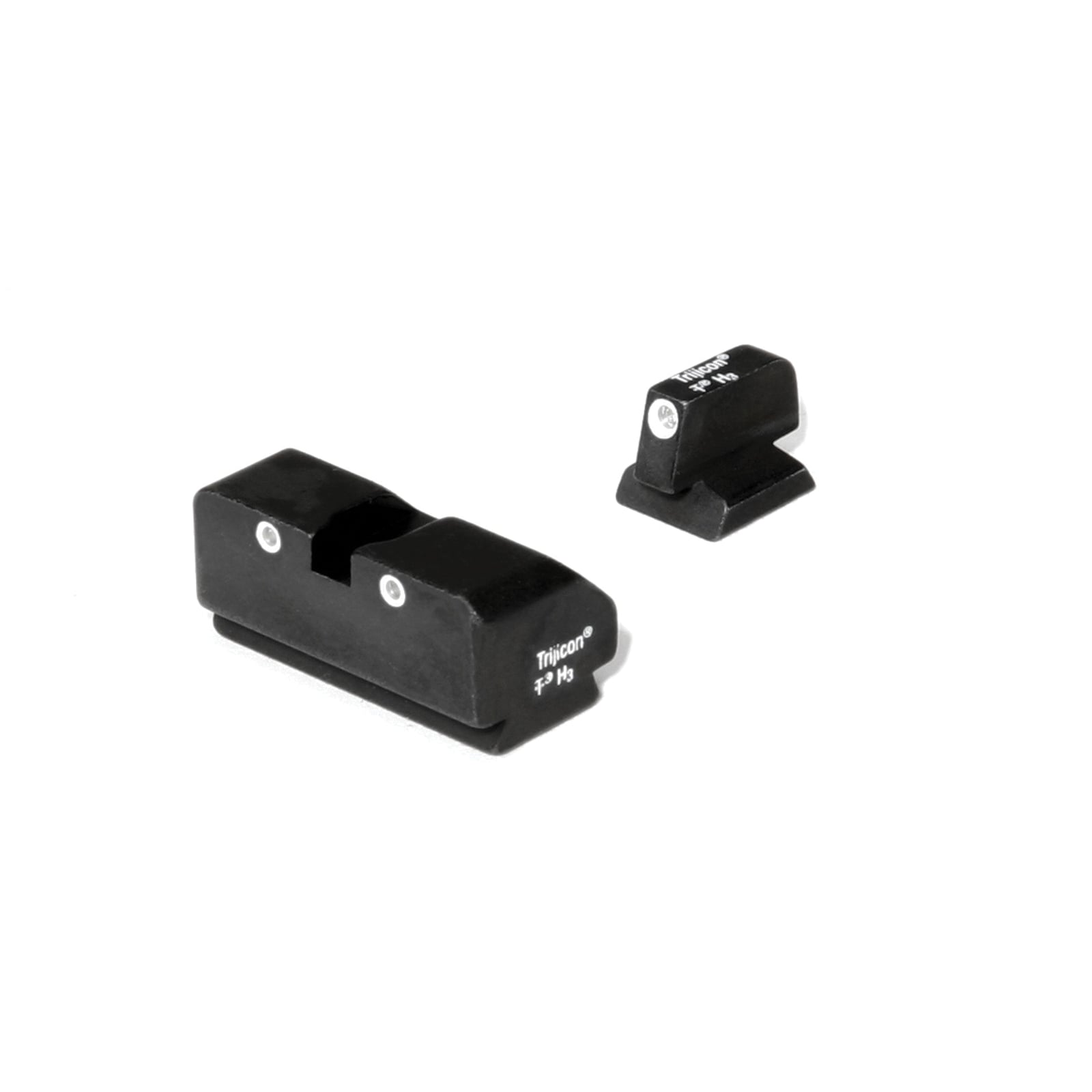 Trijicon Bright & Tough Front/Rear 3-Dot Night Sight Set for Desert Eagle Pistols - 600188