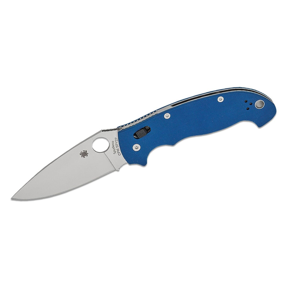 Spyderco Manix 2 XL Folding Knife, Cobalt Blue