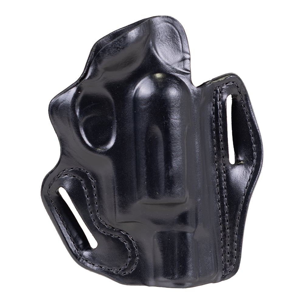 DeSantis Gunhide Speed Scabbard Belt Holster Fits 2" Taurus Public Defender w/ 2.5" Cylinder, RH, Black - 002BAI6Z0