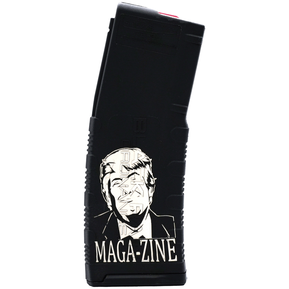 Black Rain Ordnance 30rds 5.56x45mm/.223 Remington Black Magazine - High-Performance - BRO-MAG30-TRUMP-MAGA-ZINE