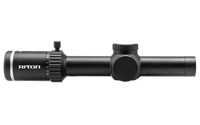 Riton 1-8x24 3 Series Tactix OT Reticle Rifle Scope - 3T18ASIBLK23