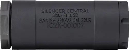 Banish 22K-V2 Rimfire Suppressor 1/2x28 Titanium
