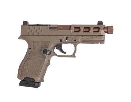 Blem PSA Dagger Compact 9mm SW3 RMR Pistol W/ Copper Threaded Barrel, Flat Dark Earth