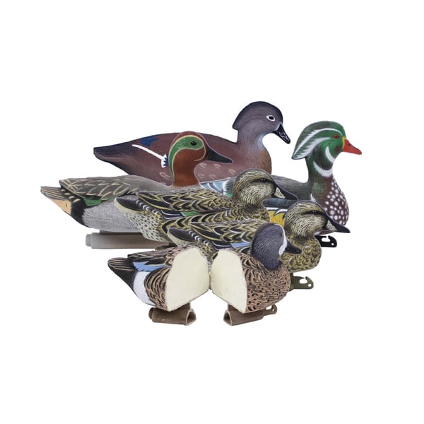 Higdon Outdoors Standard Puddle Pack 6-Pack Duck Decoy